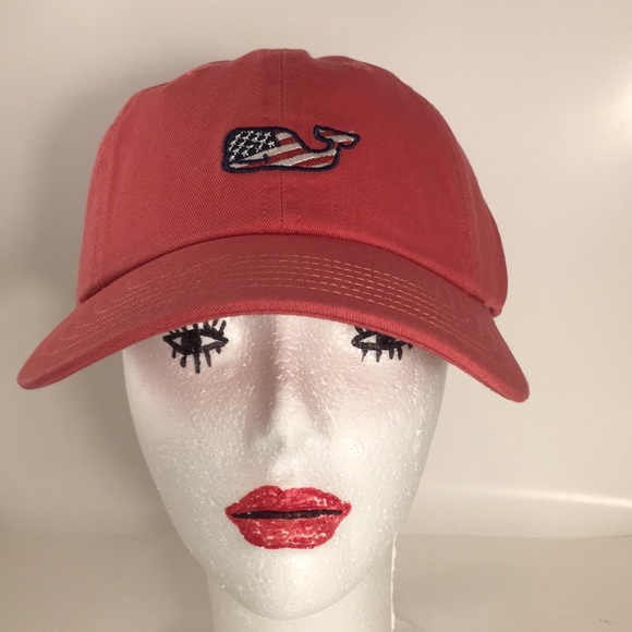 🔥 Vineyard Vines women's Hat in Red - Picture 2 of 8
